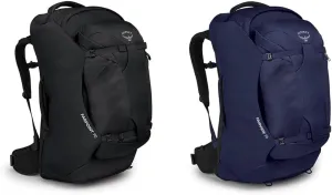 Osprey Farpoint 70L Men's and Fairview 70L Women's Travel Backpacks
