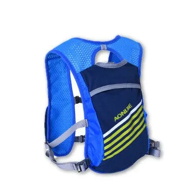 Outdoor Lightweight Sport Bag Trail Running Marathon Riding Hydration Backpack with 2 Optional 250ml Bottles