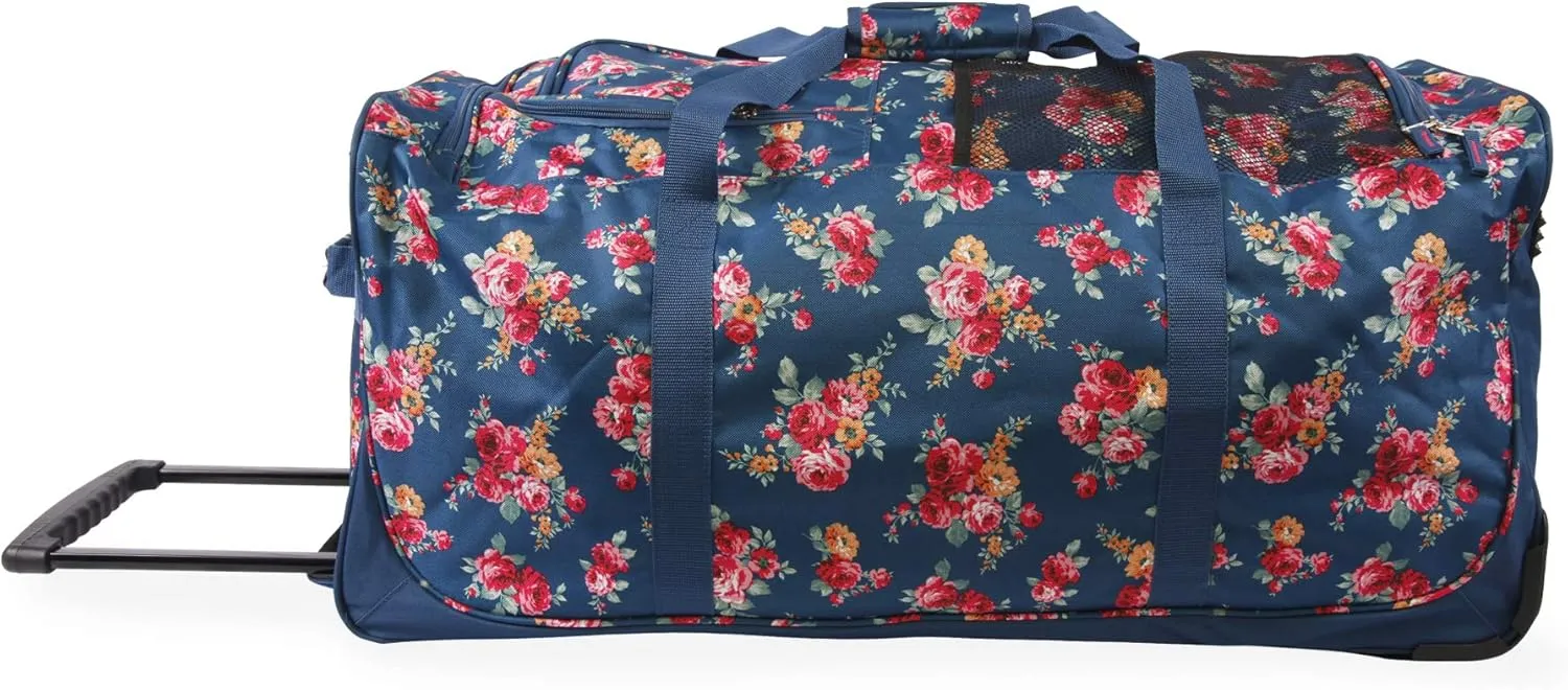 Pacific Coast Women's 32" Large Rolling Duffel Bag
