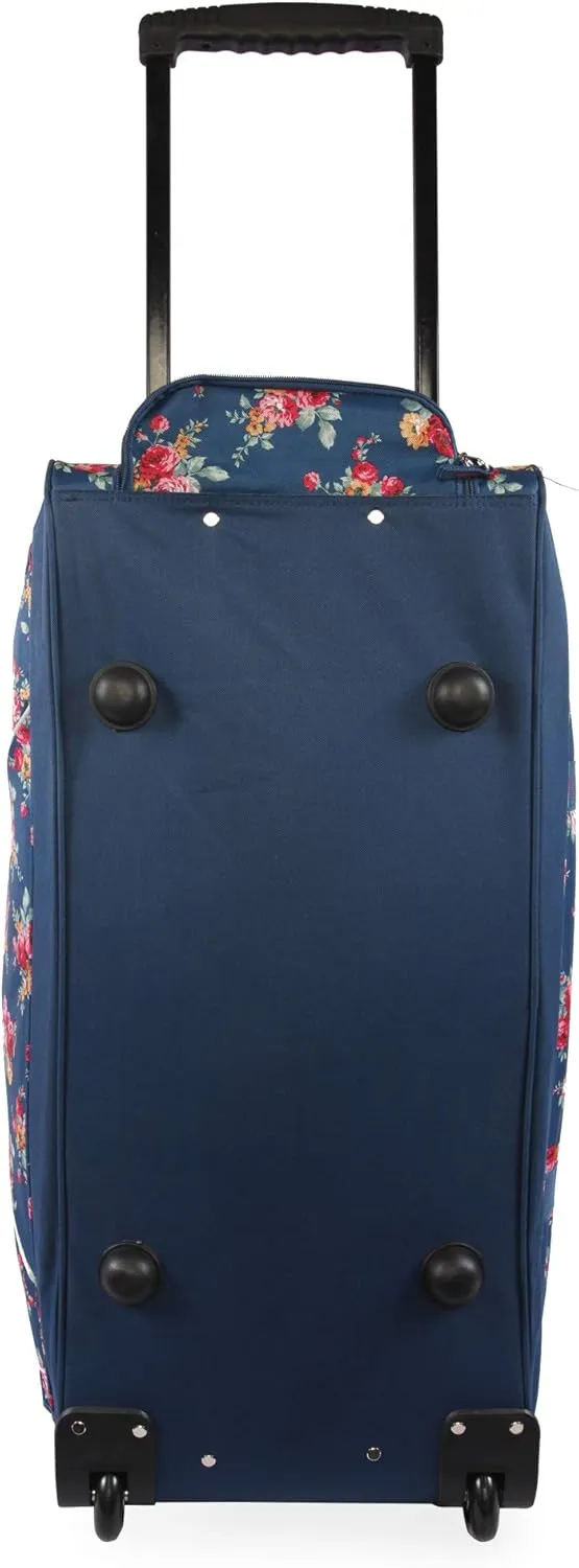 Pacific Coast Women's 32" Large Rolling Duffel Bag
