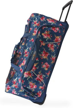 Pacific Coast Women's 32" Large Rolling Duffel Bag