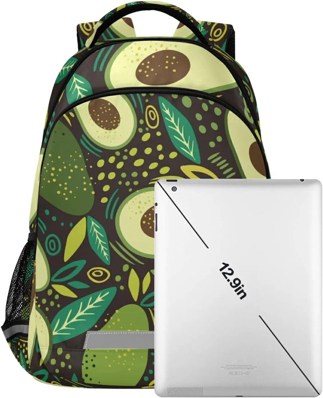 panksolu Avocado Backpacks Travel Laptop Backpack School Bookbag Daypack for Men Women Teens Kids…