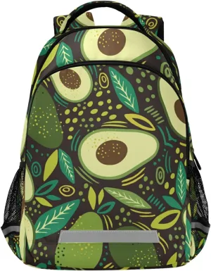panksolu Avocado Backpacks Travel Laptop Backpack School Bookbag Daypack for Men Women Teens Kids…