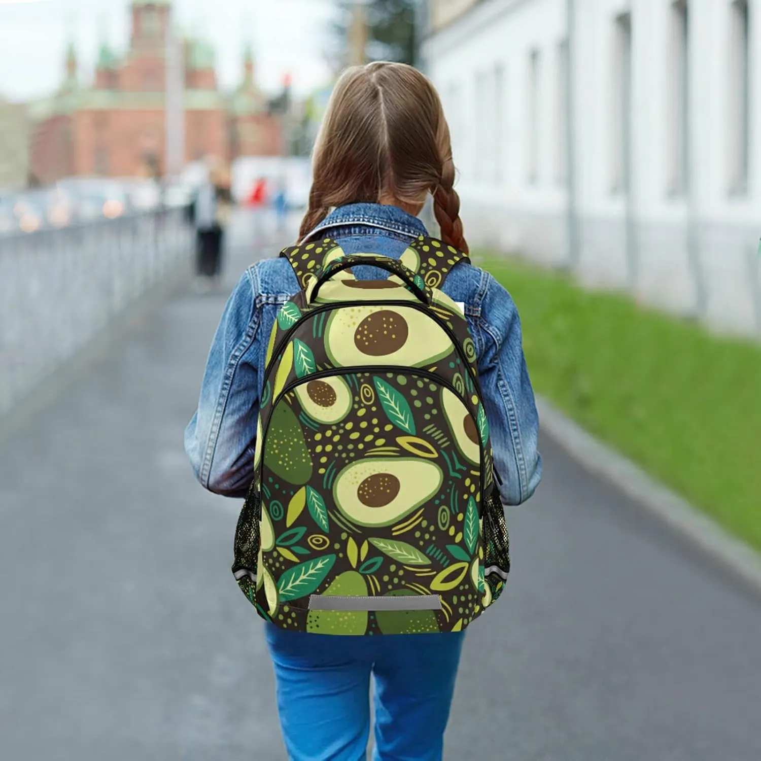 panksolu Avocado Backpacks Travel Laptop Backpack School Bookbag Daypack for Men Women Teens Kids…