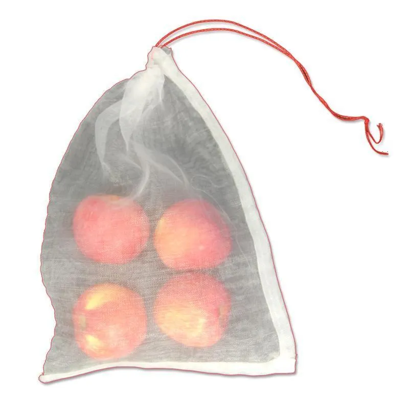 PE Fruit Protection Bags 50-100 PCS 6 Sizes White