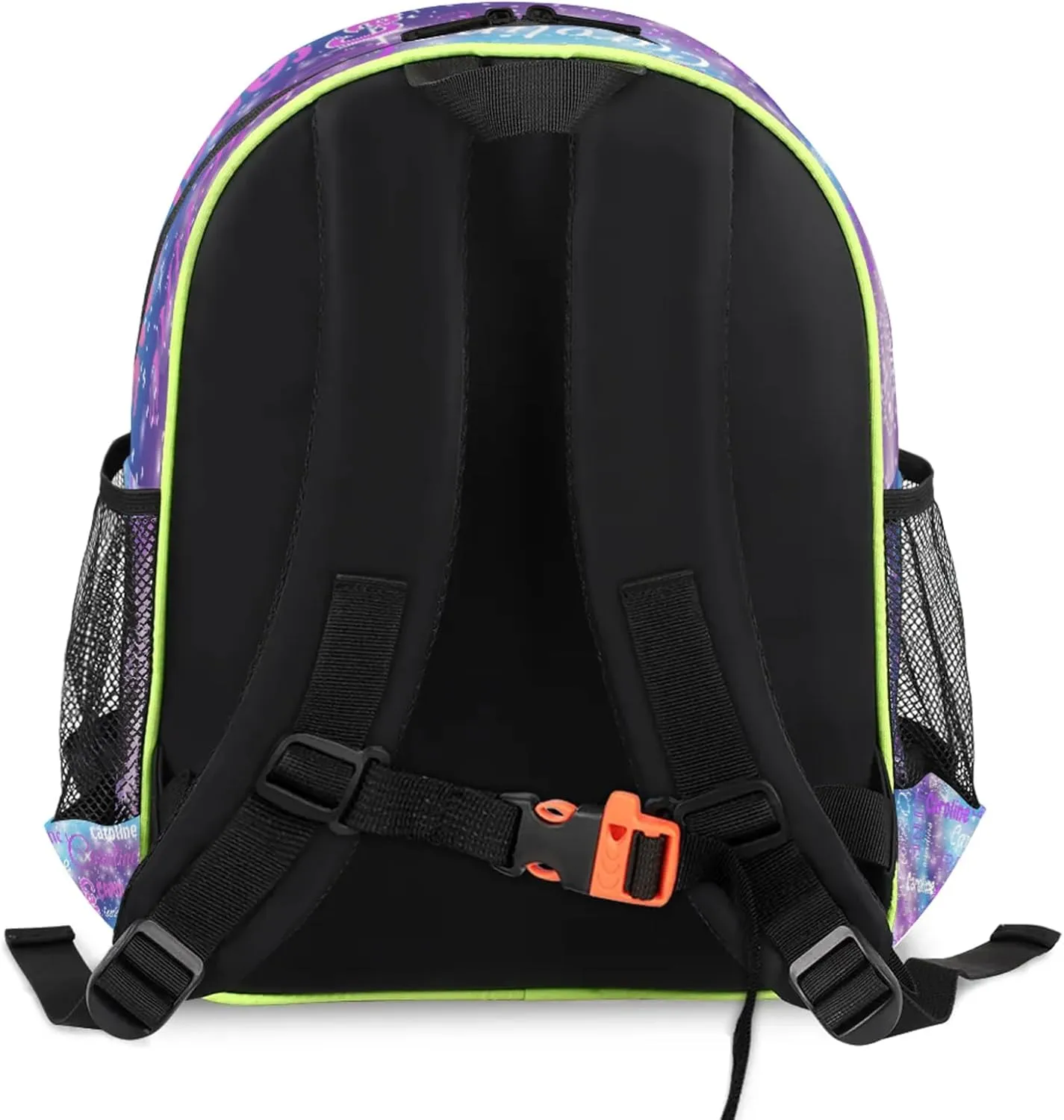 Personalized Backpack Bag with Name Lightweight Custom Shoulder Bags Waterproof Casual Backpacks Travel Laptop Bag for Travel Work Picnic 14.2in, Cosmos Blue