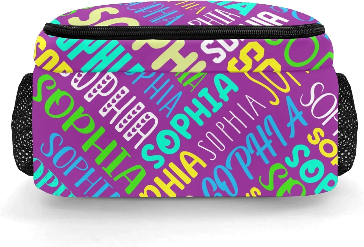 Personalized Backpacks for Girls - Custom Backpack for School Back To School Supplies Bookbag for Teen Girls Boys Kids Backpacks - Purple Backpack