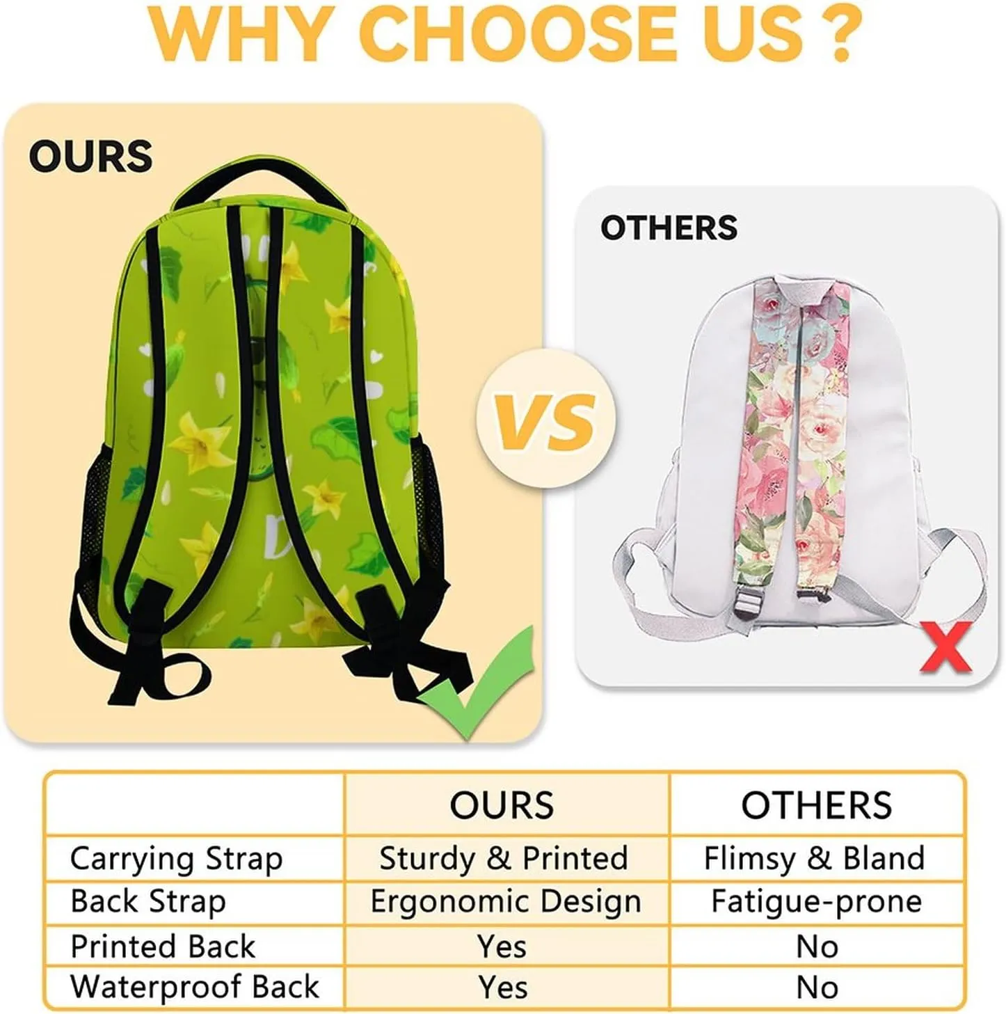 Personalized Pickle School Backpack for Girls Boys, 16 Inch Green Backpacks for Kids Age 10-12, Funny Lightweight Bookbag for Travel