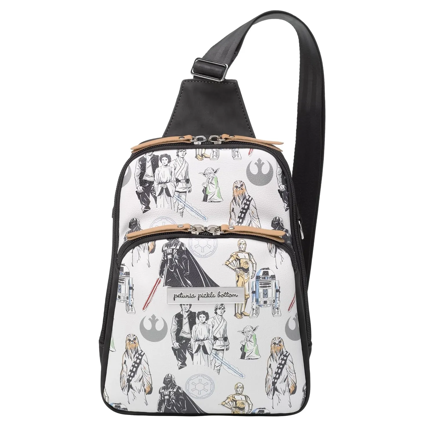 Petunia Pickle Bottom Criss-Cross Sling Bag - Sling Bag for Women and Men - Adjustable Straps to Custom-Fit - Disney - The Star Wars Collection