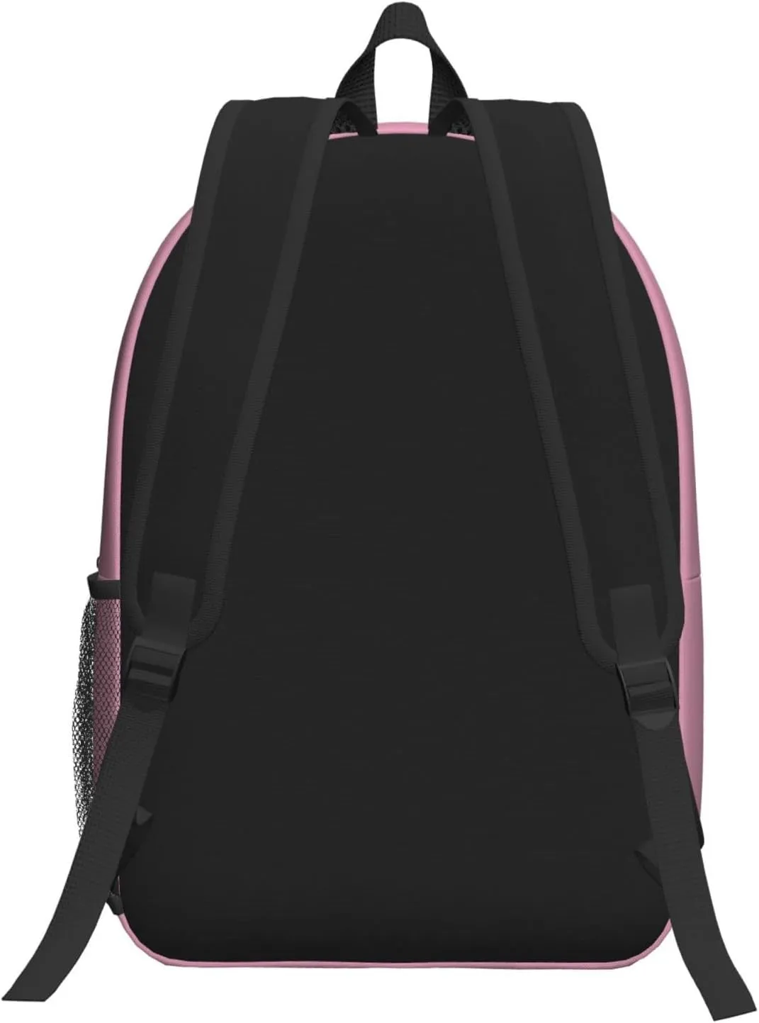 Pinks Glitter Flames 17 Inch Backpacks Multipurpose Laptop Backpack Double Shoulder Bag for Men Women Gifts