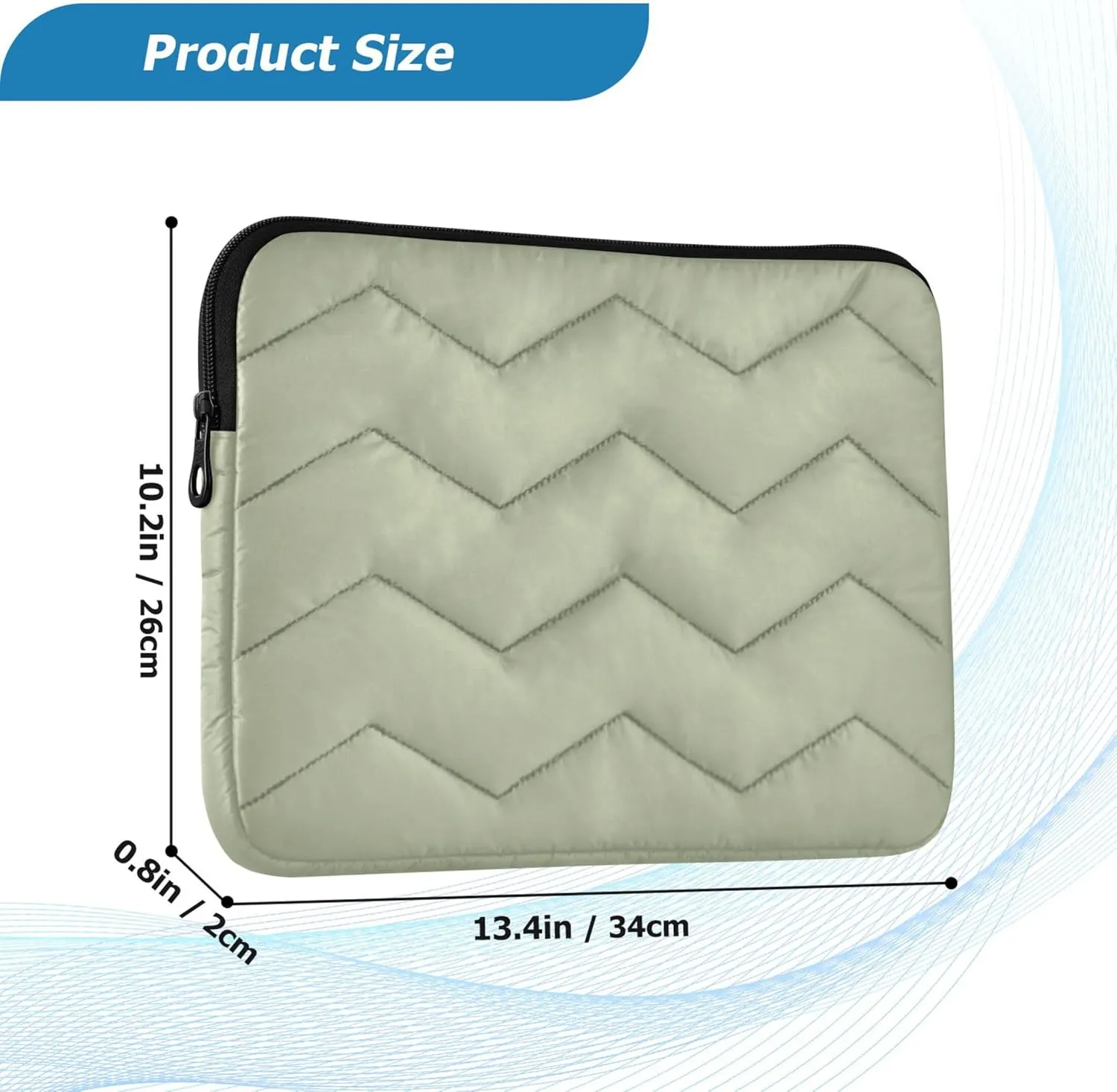 Plain Celadon Green Solid Color Laptop Case for Women, Shockproof Protective Laptop Cover, 15.6 Inch Laptop Briefcase for Women