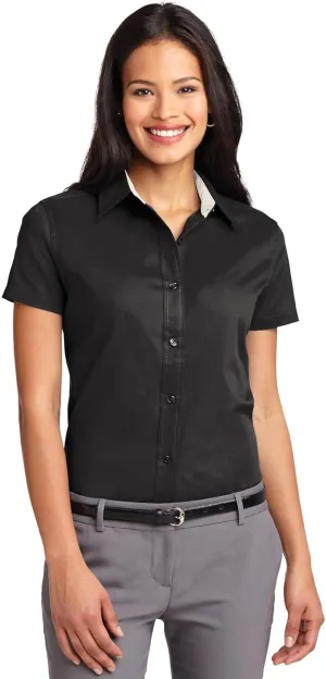 Port Authority Ladies Short Sleeve Easy Care Shirt