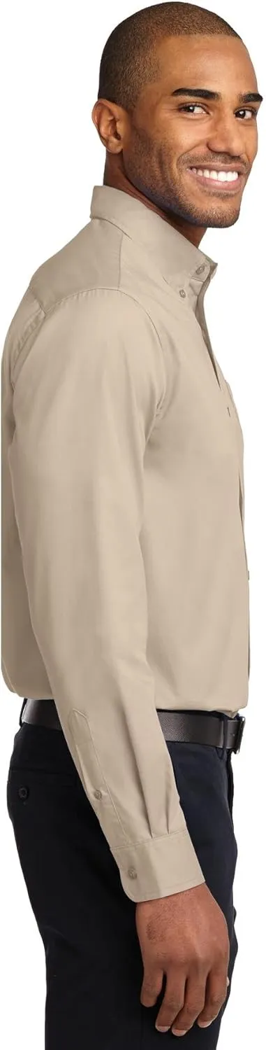 Port Authority Men's Easy Care Long Sleeve Button-Down Shirt
