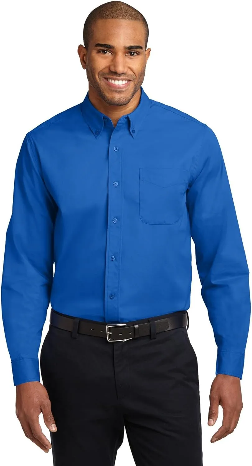 Port Authority Men's Tall Long Sleeve Easy Care Button-Down Shirt