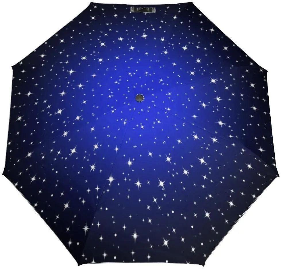 Portable Travel Umbrella Folding Automatic Compact Anti-UV Umbrellas for Rain/Sun