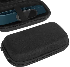 Portable Waterproof Chest Strap Case - Shockproof EVA Protector for Heart Rate Monitors (Polar/Coospo), Gym & Travel Storage Pouch and Outdoor Sports(Black, 19 x 10.5 cm)