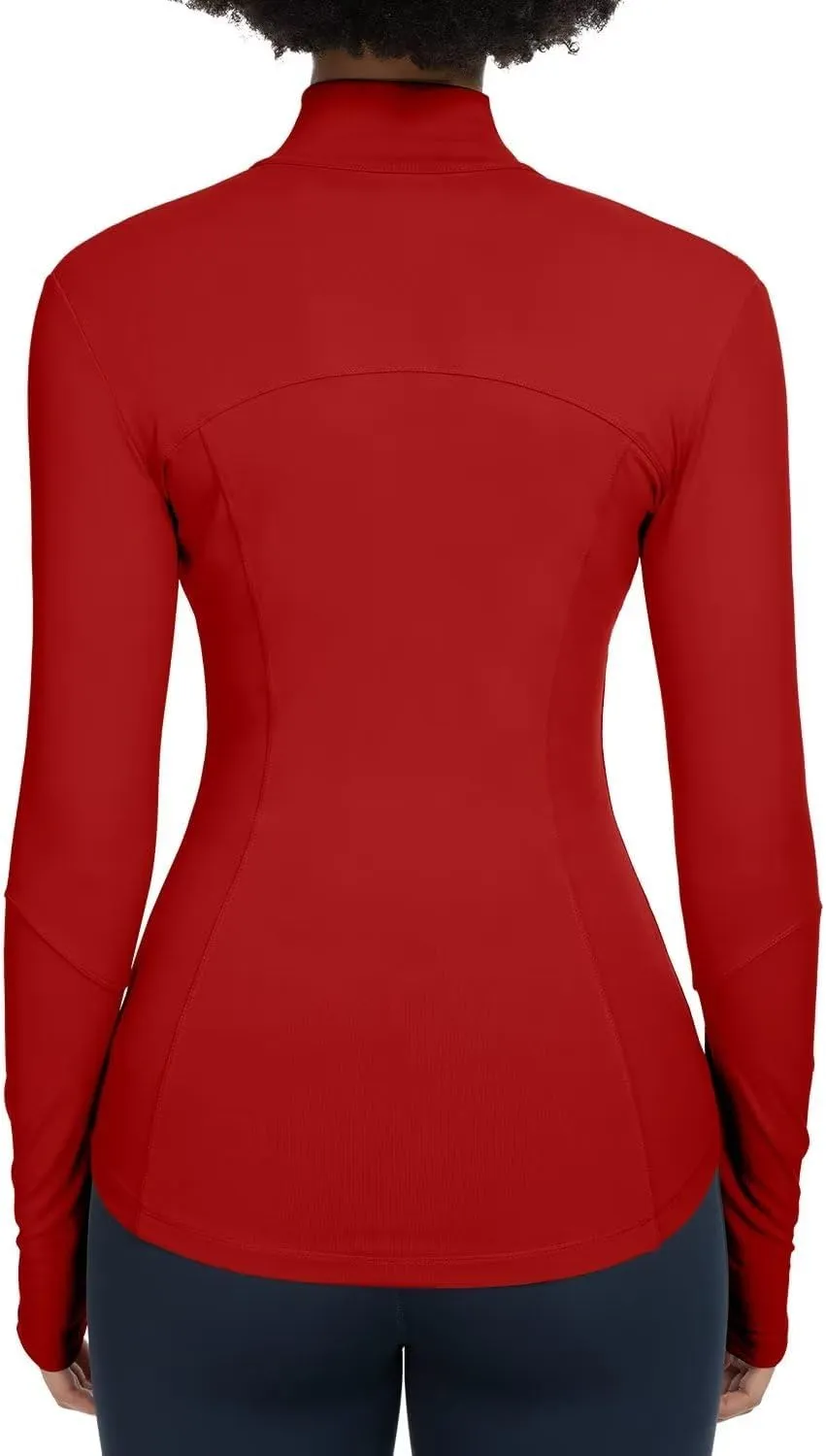 QUEENIEKE Womens Running Jackets Athletic Workout Scrub Jacket Track Full Zip Up Gym for Women Yoga Top