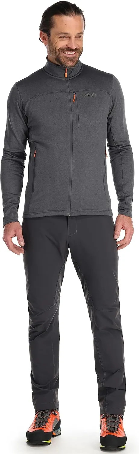 Rab Men’s Graviton Jacket Full-Zip Fleece for Hiking, Mountaineering, & Casual Wear