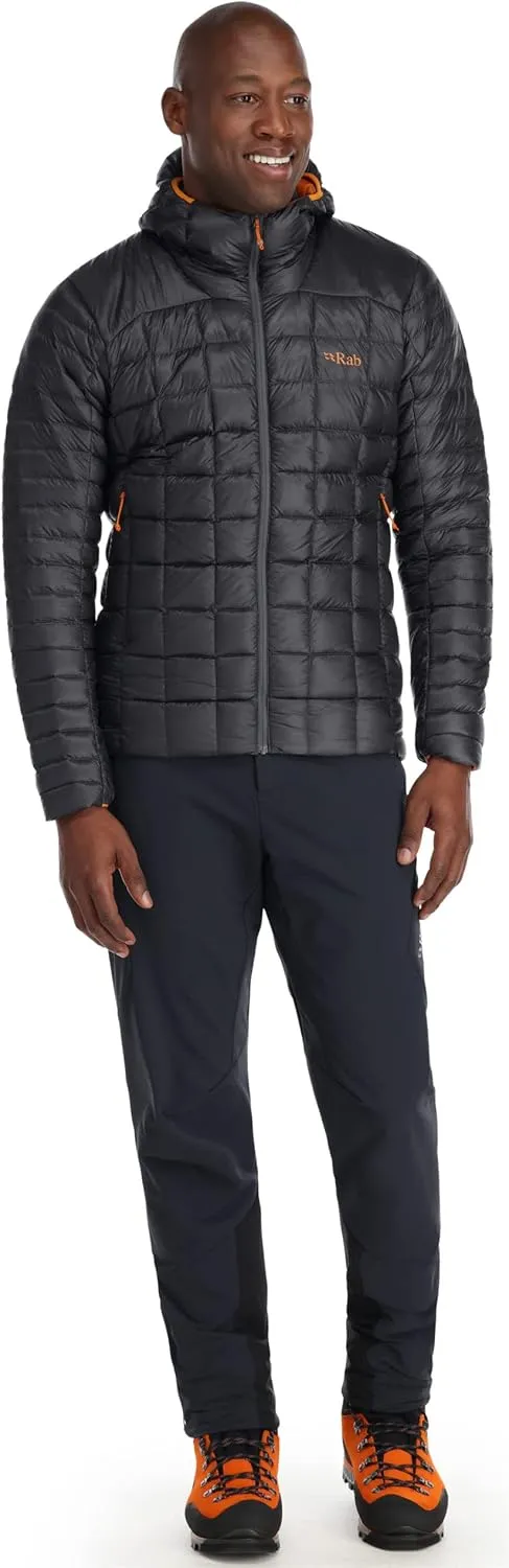 Rab Men's Mythic Alpine Light Jacket - Down Insulated Water-Repellent Windproof Coat for Hiking, Climbing, & Casual