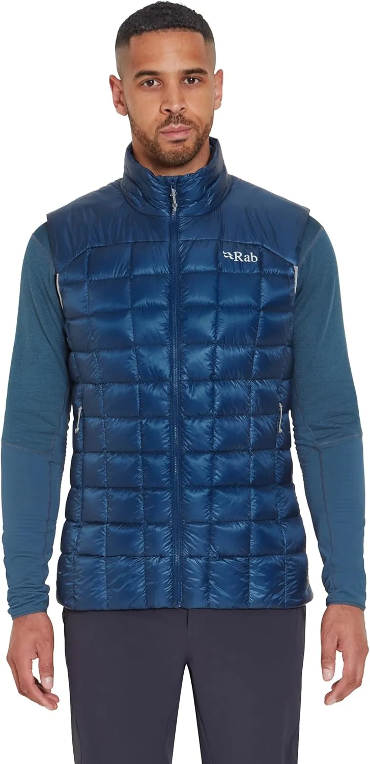 Rab Men's Mythic Vest Down Windproof Gilet for Alpine, Climbing, Skiing, & Mountaineering