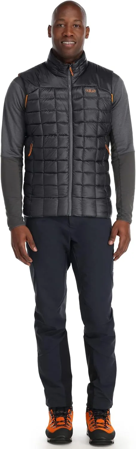 Rab Men's Mythic Vest Down Windproof Gilet for Alpine, Climbing, Skiing, & Mountaineering