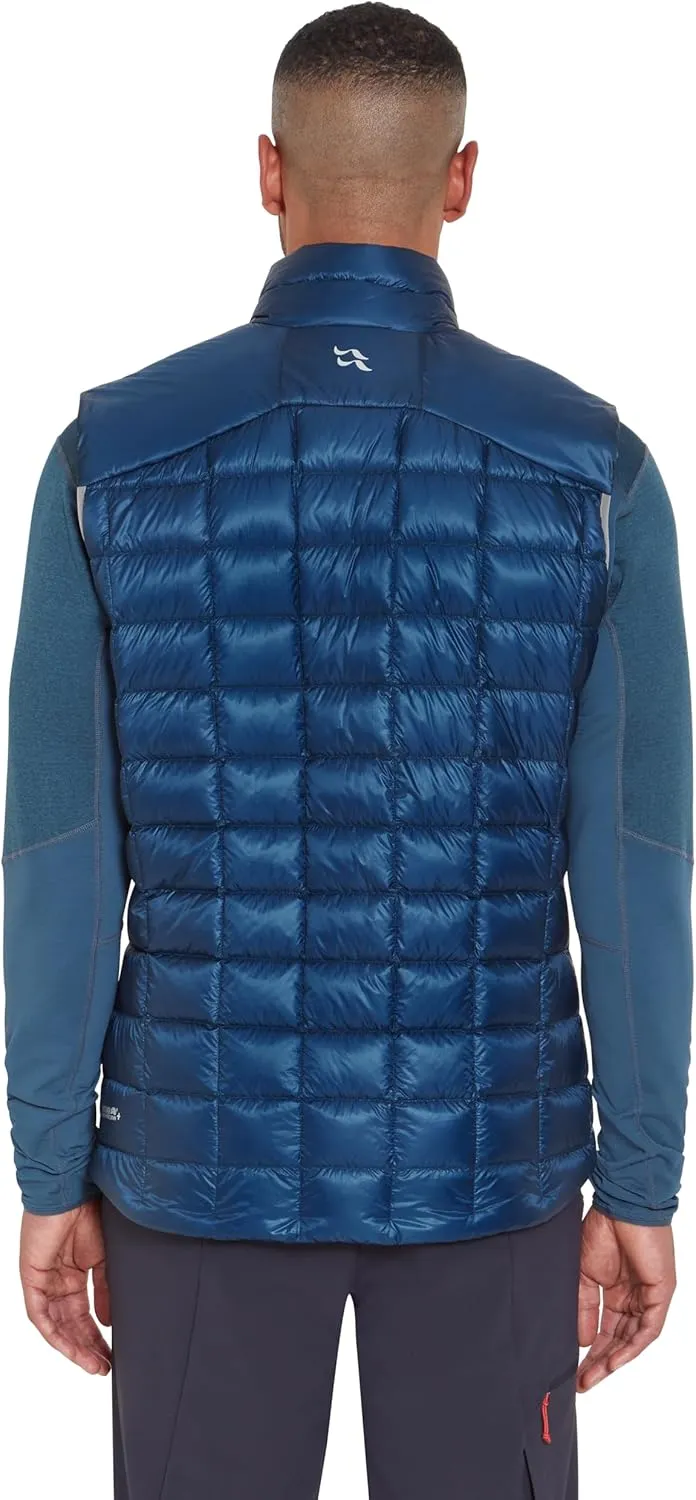 Rab Men's Mythic Vest Down Windproof Gilet for Alpine, Climbing, Skiing, & Mountaineering