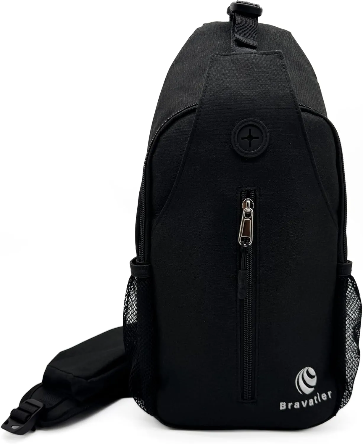 Raven Crossbody Sling Bag for Men and Women, Durable Crossbody Shoulder Sling Backpack, Gym, Travel, Hiking, and Cycling