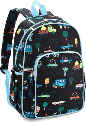 RAVUO Kids Backpack for Girls Boys, Cute Toddler School Bag Bookbag W Chest Strap