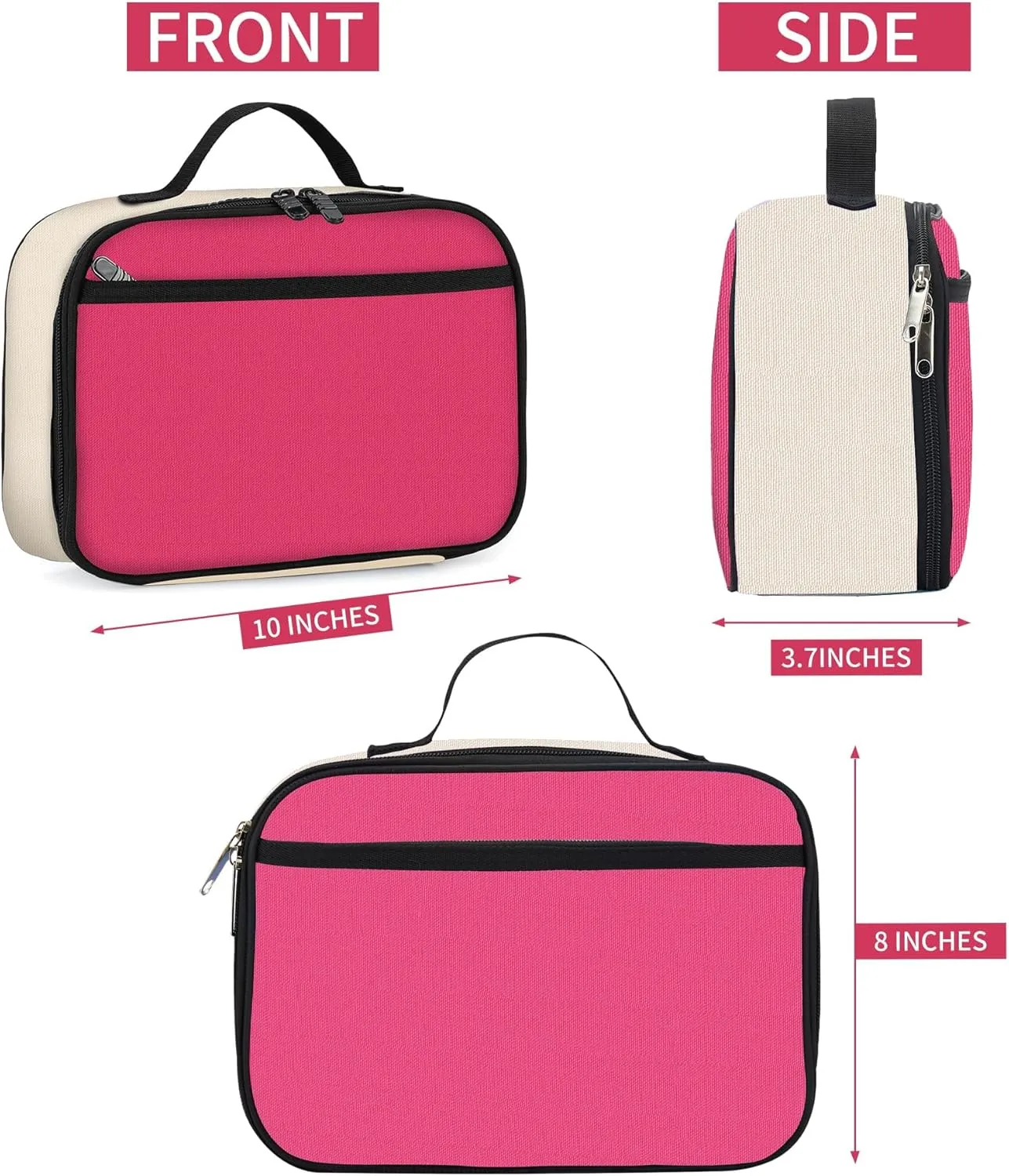 rickyh style Boys and Girls Kids Backpacks, Lightweight Backpack 18.5 x 13.75 x 8.75 Inches lunch bags 10 x 8 x 3.21 Inches Kids Backpacks for School and Travel, BPA Free
