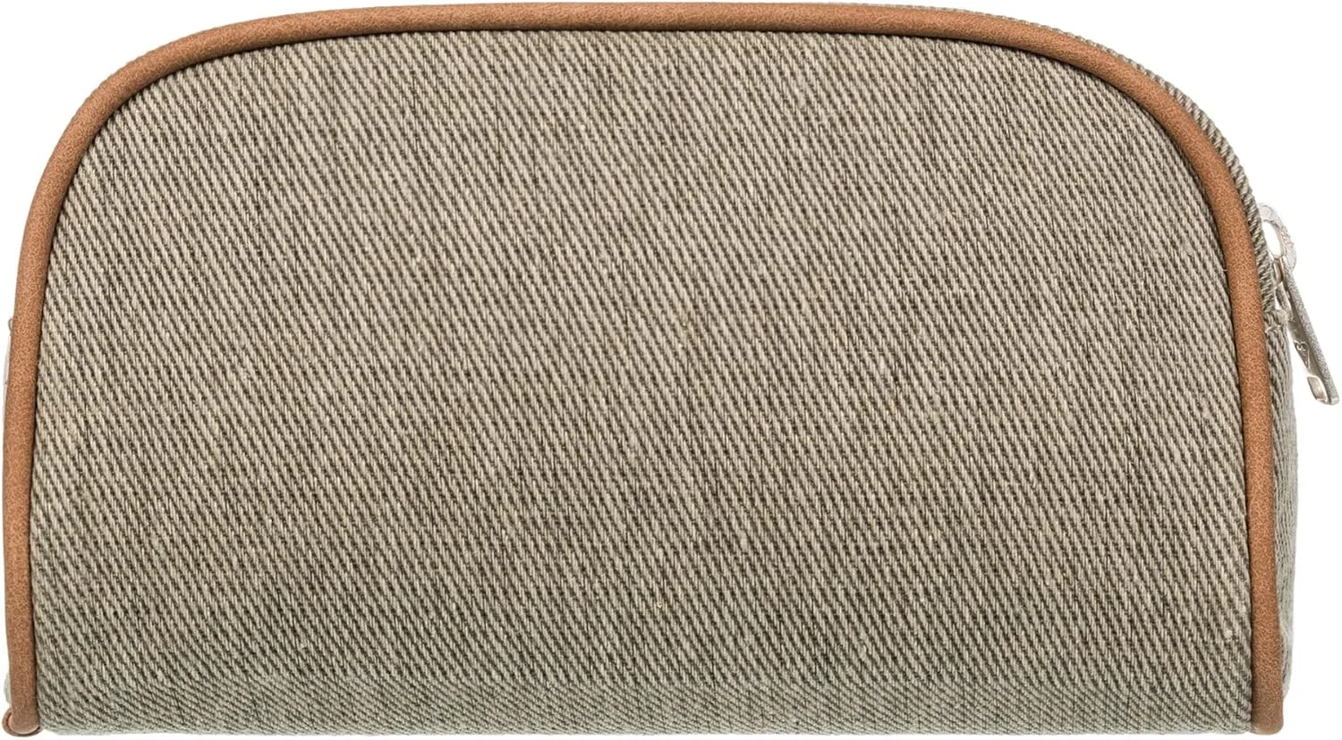 Roxy Womens Party Waves Storage Bag | Makeup Case | Travel | Organizer | Cosmetics | Electronics | Digital | Reusable | Zipper Closure | Pouch | Lightweight | Accessories - Parchment