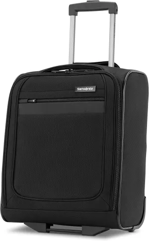 Samsonite Ascella 3.0 Softside Expandable Luggage with Spinner Wheels, 2W Underseater, Black