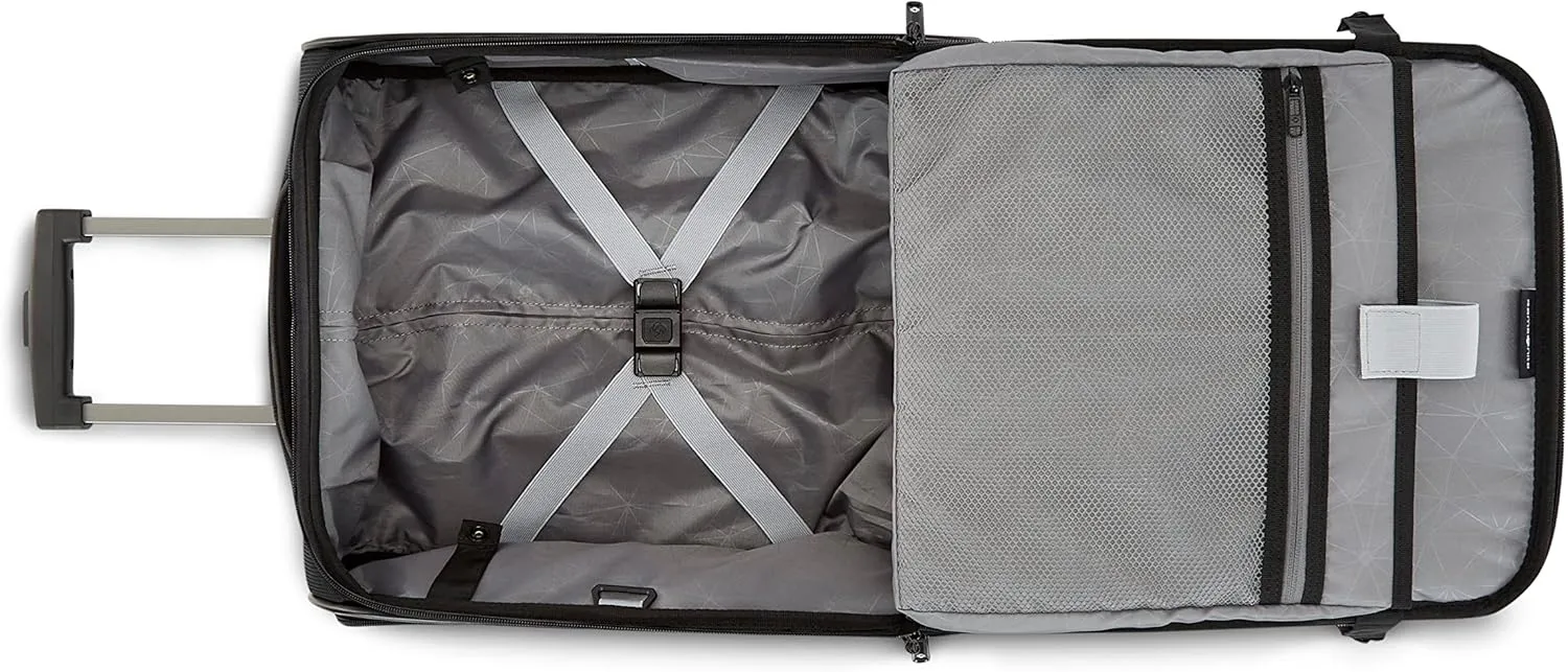 Samsonite Ascella 3.0 Softside Expandable Luggage with Spinner Wheels, 2W Underseater, Black
