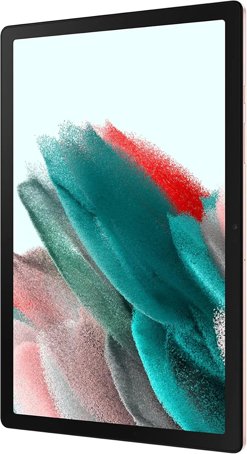 SAMSUNG Galaxy Tab A8 10.5” 32GB Android Tablet, LCD Screen, Kids Content, Smart Switch, Expandable Memory, Long Lasting Battery, Fast Charging, US Version, 2022, Pink Gold