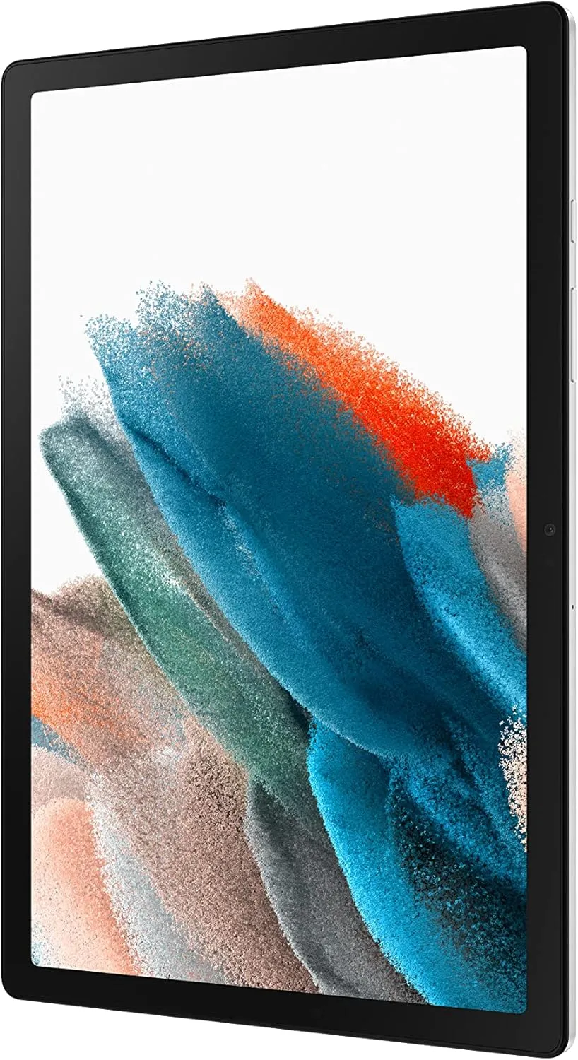 SAMSUNG Galaxy Tab A8 10.5” 32GB Android Tablet, LCD Screen, Kids Content, Smart Switch, Expandable Memory, Long Lasting Battery, Fast Charging, US Version, 2022, Silver, Amazon Exclusive