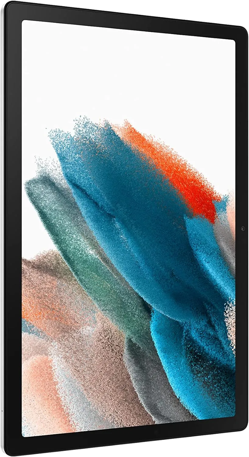 SAMSUNG Galaxy Tab A8 10.5” 32GB Android Tablet, LCD Screen, Kids Content, Smart Switch, Expandable Memory, Long Lasting Battery, Fast Charging, US Version, 2022, Silver, Amazon Exclusive