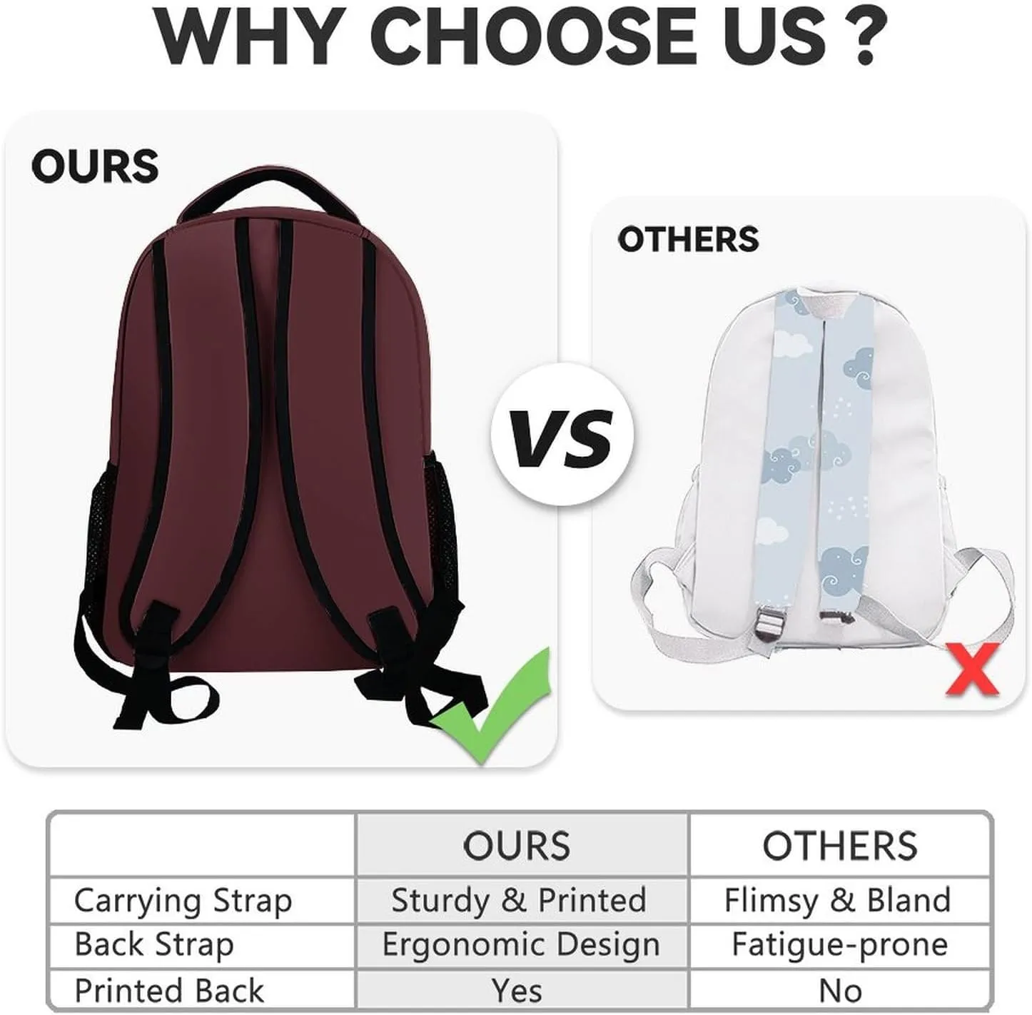 School Backpack for Girls, 17 Inch Brown Chihuahua Backpacks for Kids, Funny Lightweight Bookbag