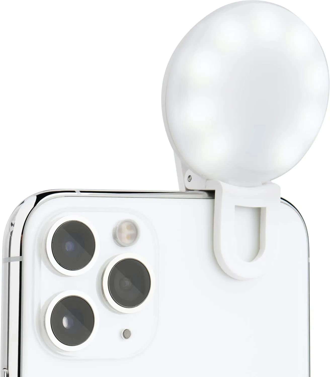 Selfie Mini - Rechargeable Selfie Ring Light for Mobile Phone or Laptop | 3 Adjustable Modes | Bright LEDs Perfect for Tiktok, Influencers, Stories, Photos, Videos, & Vlogs