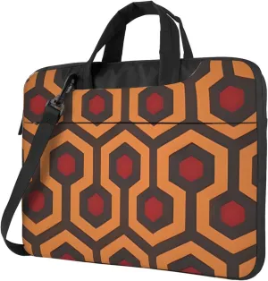 Shining Overlook Laptop Shoulder Bag Portable Laptop Bag Laptop Case Crossbody Briefcase w/Strap Handle