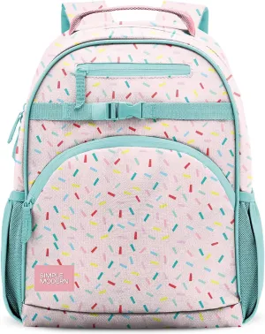Simple Modern Large Kids Backpack for School Girls and Boys | Elementary Backpack for Teen | Fletcher Collection | Kids - 16" tall | Confetti