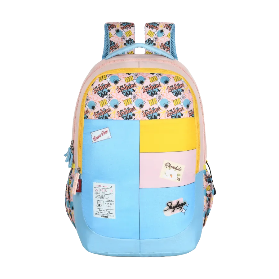 Skybags Archies School Backpack 01 (E) Light Blue