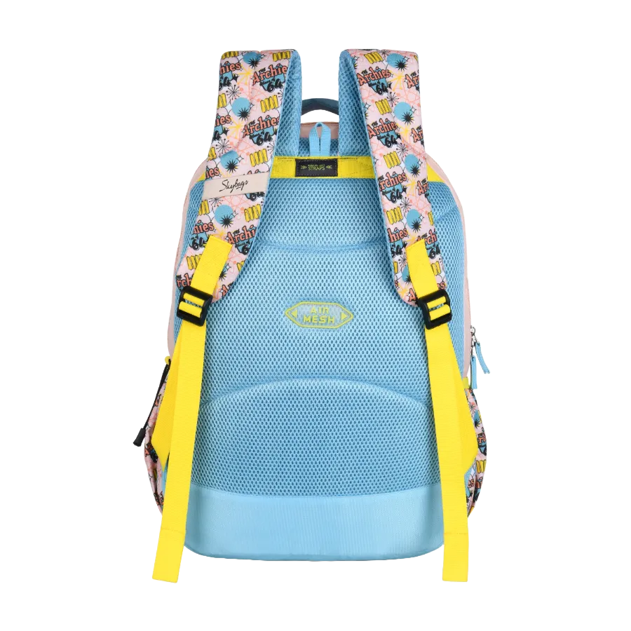 Skybags Archies School Backpack 01 (E) Light Blue