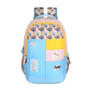 Skybags Archies School Backpack 01 (E) Light Blue