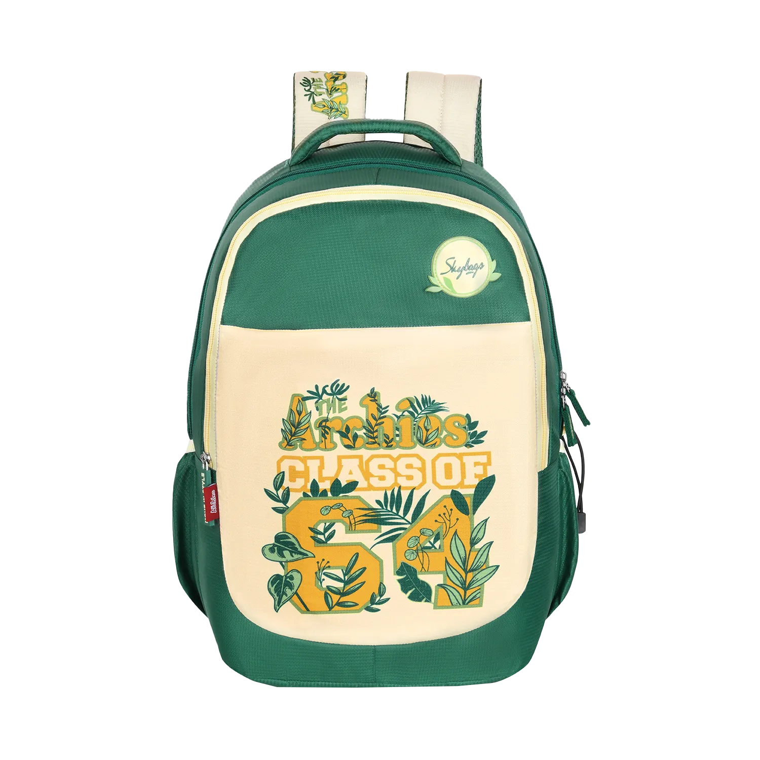 Skybags Archies School Backpack 02 (E) Olive