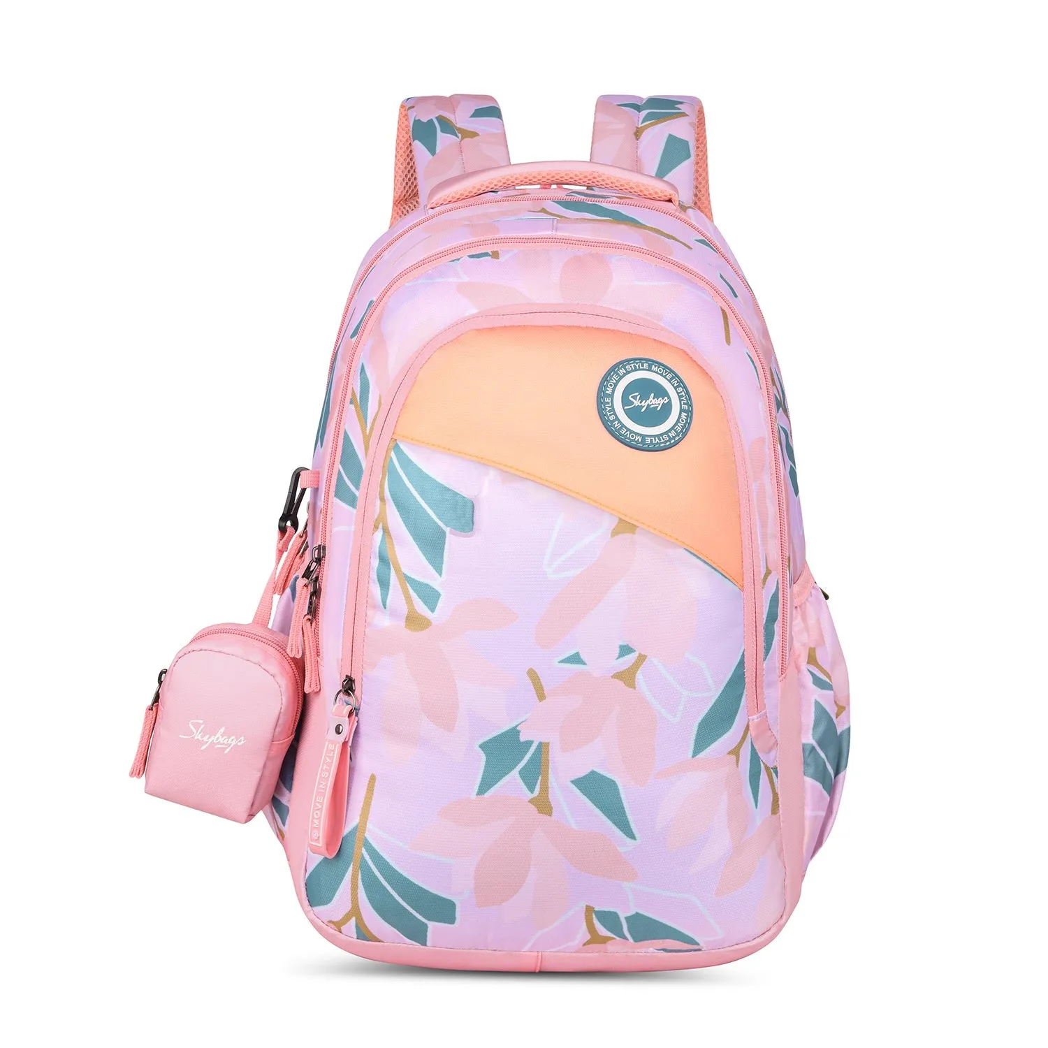 Skybags BLOOM 03 SCHOOL BACKPACK PINK