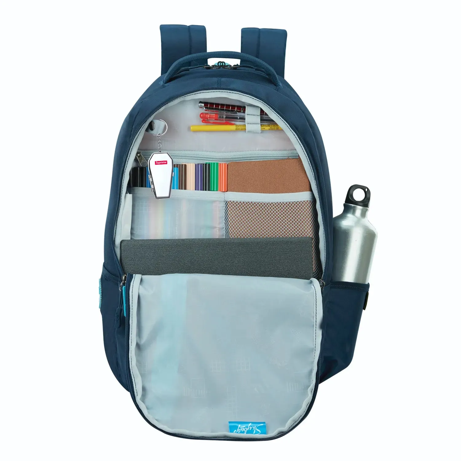 Skybags Campus  03 Laptop Backpack  Navy Blue