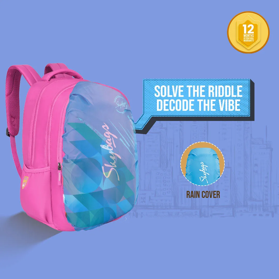 Skybags New Stream 23-05  School BP RC (H) Pink
