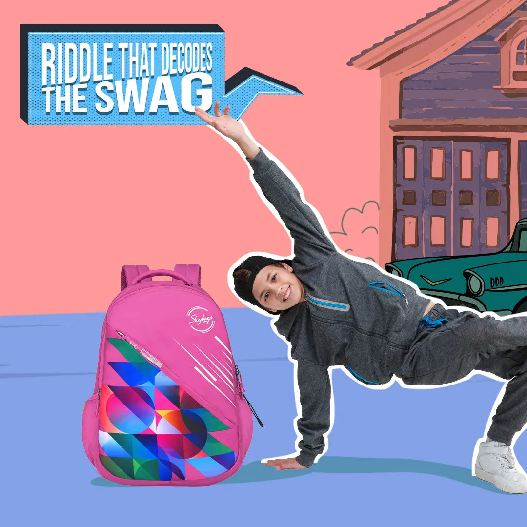 Skybags New Stream 23-05  School BP RC (H) Pink