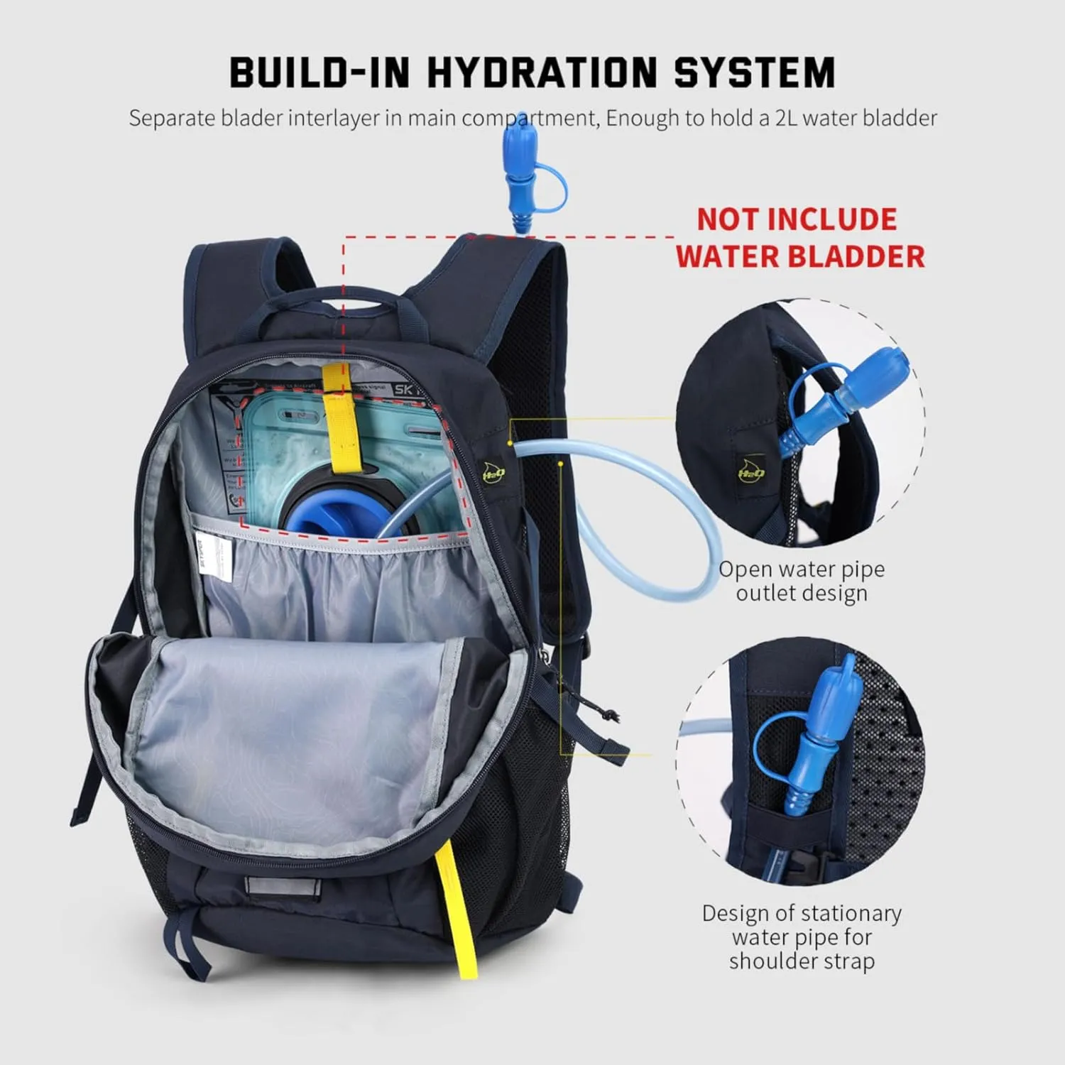 SKYSPER Small Hiking Backpack, 20L Lightweight Travel Backpacks Hiking Daypack for Women Men