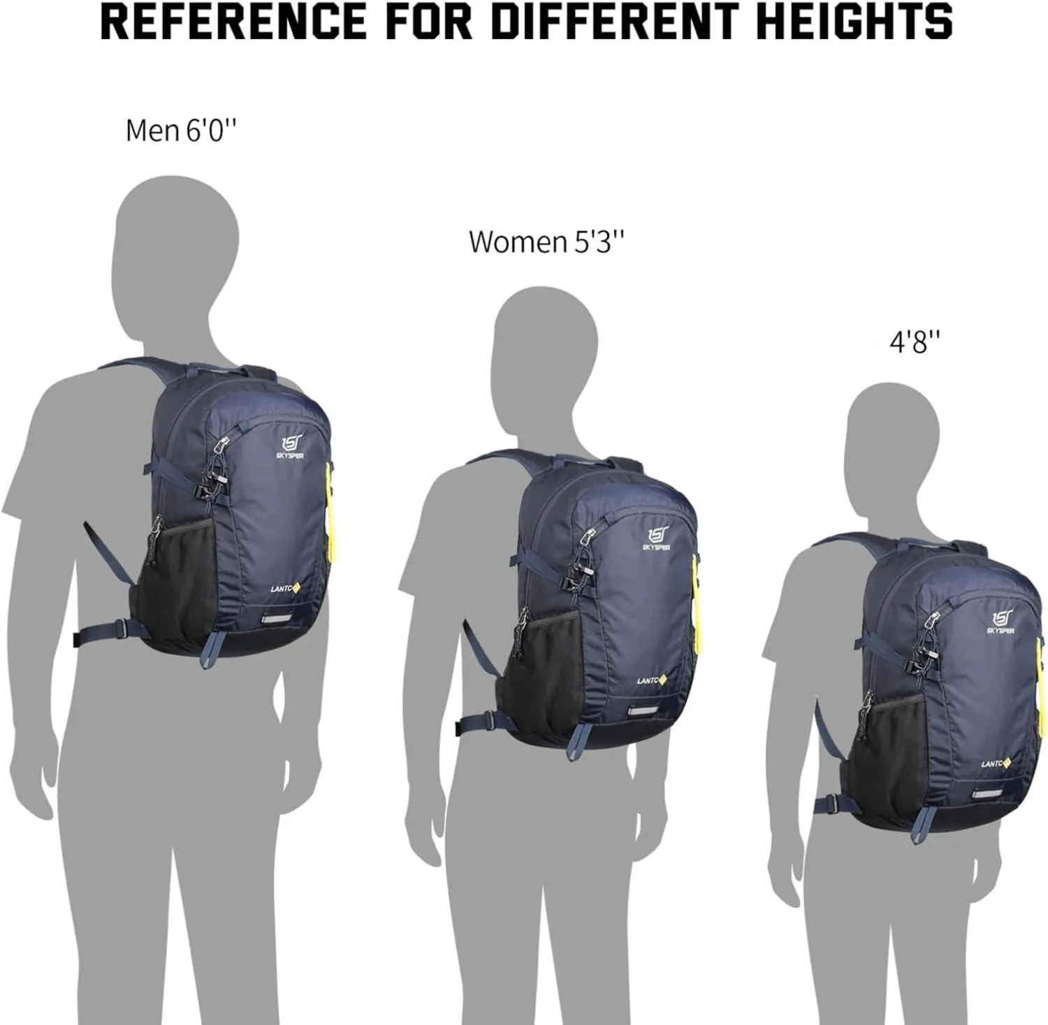 SKYSPER Small Hiking Backpack, 20L Lightweight Travel Backpacks Hiking Daypack for Women Men