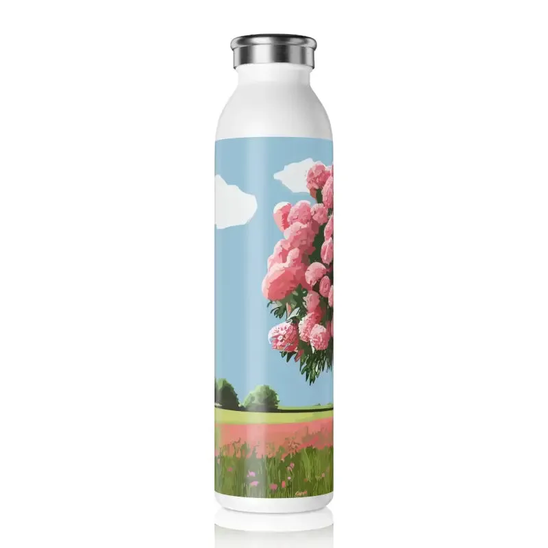 Sleek Rose Tree Water Bottle for Stylish Hydration